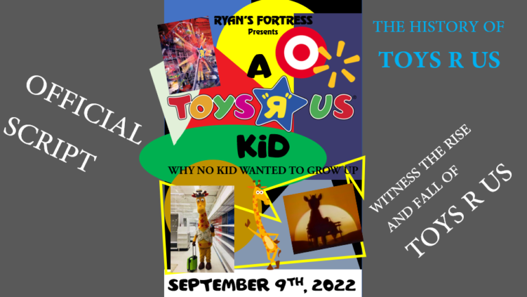 A Toys R Us Kid: Why No Kid Wanted to Grow Up
