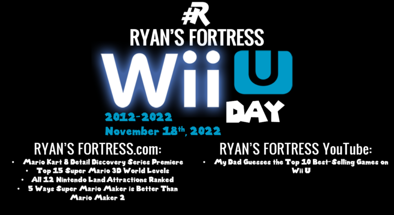 Ryan’s Fortress Wii U Day Event: All the Details