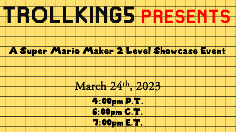 TrollKing5 Presents 3.24.2023 (All Announcements)