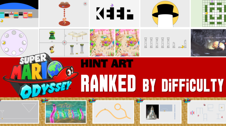 Every Super Mario Odyssey Hint Art Ranked by Difficulty